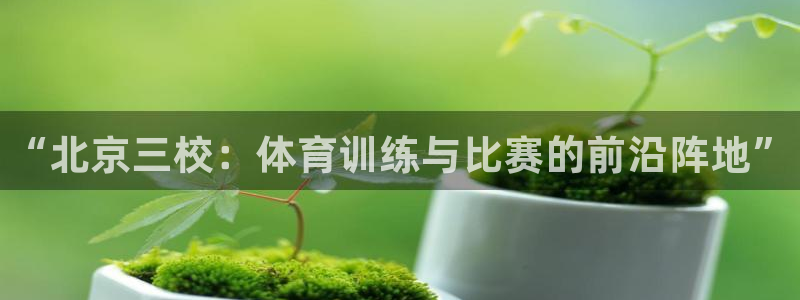 利记官方集团官网：“北京三校：体育训练与比赛的前沿阵