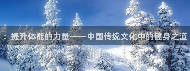利记官方正版app集团logo：：提升体能的力量——中国传统